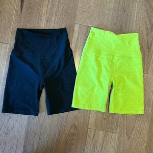 Beyond yoga biker shorts set of 2
